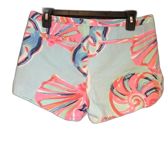 Lilly Pulitzer Adie Shorts Women's Size 2 Minty Fresh on the Rocks 4" Inseam - Picture 5 of 9